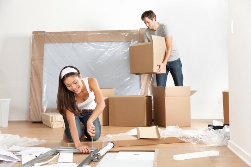 Paddington Man And Van handling sustainable relocation materials
