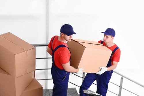 Paddington Man And Van team preparing for a local move