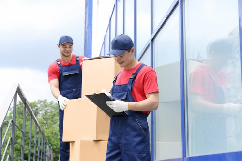 Professional man and van team for office and home removals in Paddington