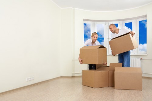 Man with a van service assisting a local move in Paddington