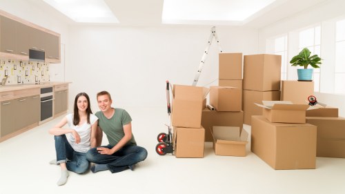 Professional Paddington man and van handling furniture carefully during relocation
