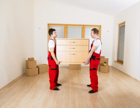 Local moving team handling a Paddington property relocation